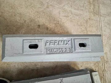 15kw vuurvaste Pan de Capaciteits Oranje Kleur van de Mixerpmc330 Geprefabriceerde 330L Output