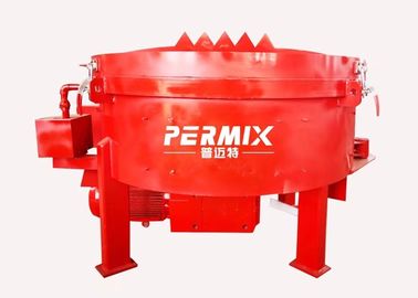 High Efficiency Concrete Pan Mixer Low Energy Consumption CE Certification